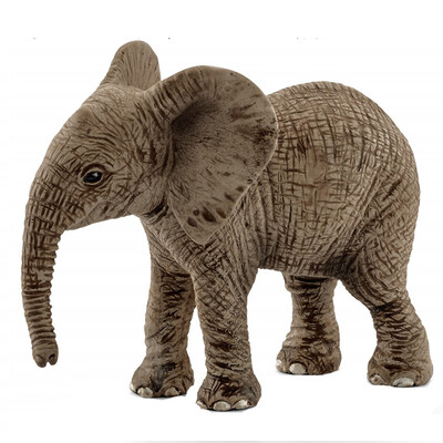 

Сила Schleich немецкой бренд ручной краска имитационная модель цвета живой природа животных образовательные учебные пособия для детей 3-х лет - африканский слон SCHC14763