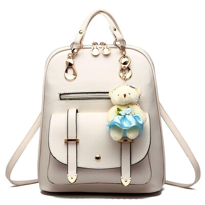 

Vintage Casual PU Leather Travel Bags Famous Brand School Backpacks Women Bag Women Backpack Lovely Girls School Bags Ladies Bag