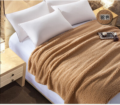 

Percy hometextiles: Sherpa Fleece Casual Throw; Reactive Dyes Solid TV Blanket 180*200cm