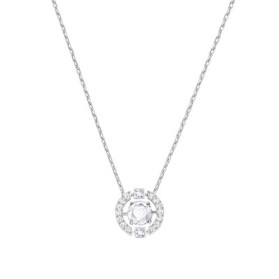 

SWAROVSKI Swarovski +2017 элегантный и романтичный бьющееся сердце ожерелье ключицы цепи 5286137
