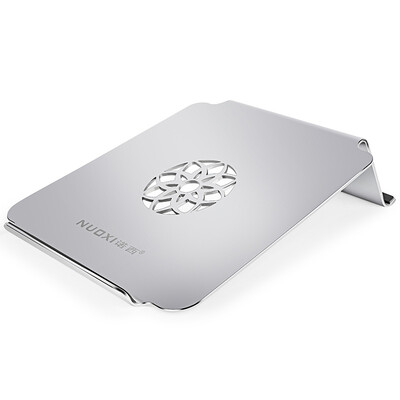 

NUOXI G1 notebook cooler (aluminum / notebook stand / cooling pad / computer accessories / stand / silver / 15.6 inches / without fan)