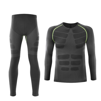 

Winter Thermal Underwear Sets Men Brand Quick Dry Anti-microbial Stretch Mens Thermo Underwear Male Warm Long Johns HI-Q