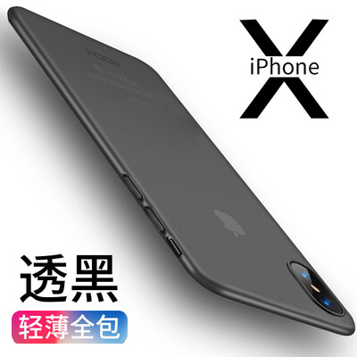 

Rock ROCK Apple X 10 Phone Case iPhoneX iPhoneXS 10 Case Light Scrub soft shell bare shell series of black