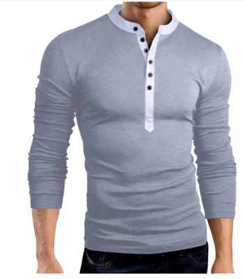 

Male 2017 Brand Long Sleeve Solid Color Fashion T Shirt V-Neck Slim Men T-Shirt Tops Fashion Mens Tee Shirt T Shirts