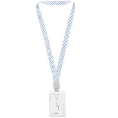 

Coix Business tie type retractable ID card set A7933 dry gray