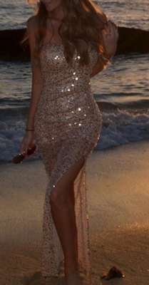 

Sexy Women Long Prom Ball Cocktail Party Dress Formal Evening Gown