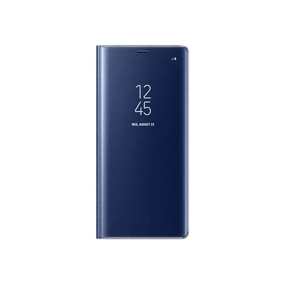 

Samsung (SAMSUNG) Note8 original phone case / vertical smart phone cover / mirror cover dark blue