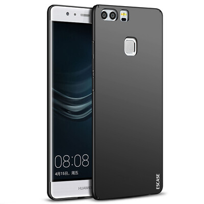 

ESCASE Huawei P9 плюс телефонная оболочка Huawei защитная оболочка для защиты от перетасовки мобильных телефонов Huawei phone shell 5.5 дюймов джентльмен черный
