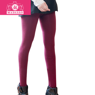 

Madallo pants socks plus velvet thick leggings pants female autumn and winter wear warm pants