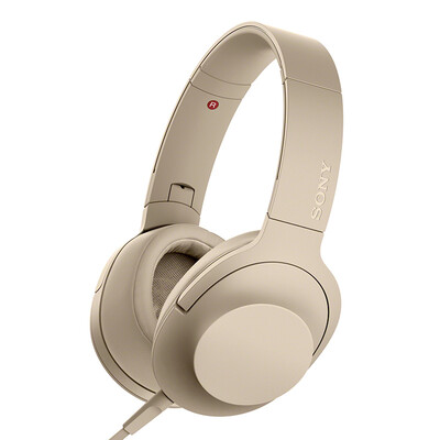 

SONY Hi-Res Stereo Headphones MDR-H600A (Light Gold