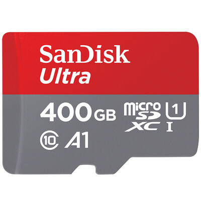 

SanDisk 400GB U1 C10 A1 TF MicroSD Memory Card