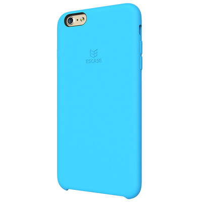 

ESCASE Apple iPhone 6S Plus / iPhone 6 Plus Fashion Liquid Silicone Case (Elegant Blue)