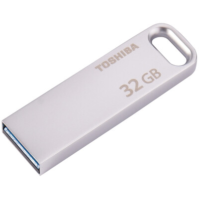 

TOSHIBA U363 металлический флеш-накопитель USB 3.0 серебристая скорость чтения 120 МБ / с
