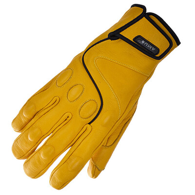 

Motorcycle gloves leather locomotive knight gloves breathable anti - fall retro horses gloves men and women