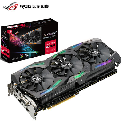 

ASUS ROG-STRIX-RX580-O8G-GAMING 8G 8000MHz 256bit GDDR5 PCI-E30 graphics card