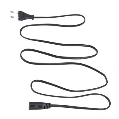 

5FT EU Plug 2-Prong Port AC Power Cable Cord Adapter For VCR PS2 PS3 SLIM