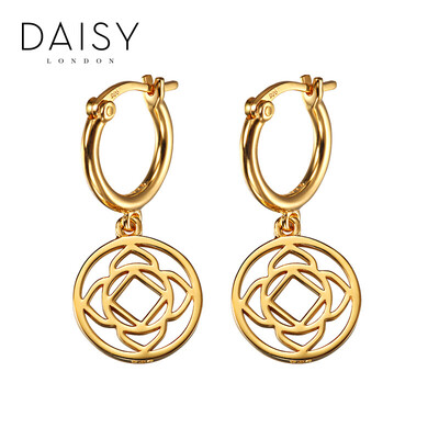 

Britain DAISY LONDON chakra Series 925 silver plated earrings