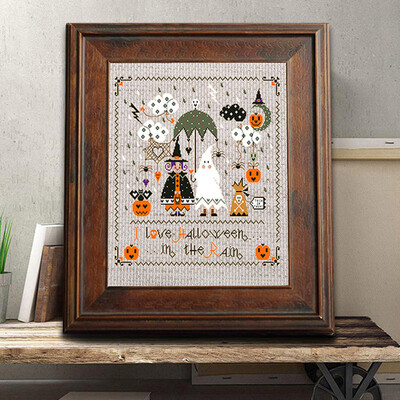 

embroider DIY DMC Cross stitch,Sets For Embroidery kits Rainy-Halloween factory direct sale