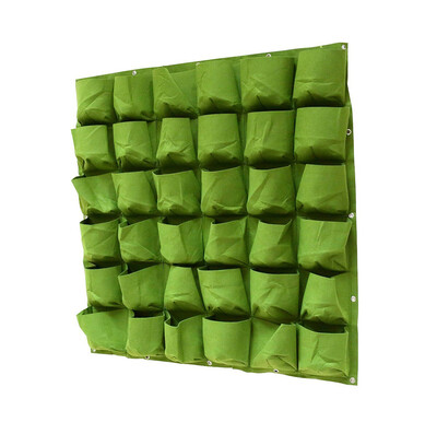 

Vertical Wall Garden Planter 18 Pockets Wall Hanging Planting Bags
