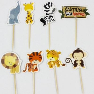 

24pcslot Frozen Esla Anna Snow Freezing Toppers Picks Cupcake Toppers Picks Kid Birthday Party Decorations Evnent Party