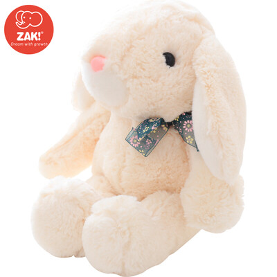 

ZAK plush toy classic stand-up Alice rabbit doll cute Meng lop rabbit doll festival gift for girlfriend cute doll doll sitting posture 35cm beige
