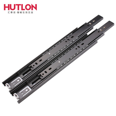 

Hutlon drawer rail three-track thickened ball mute track DS-383-16