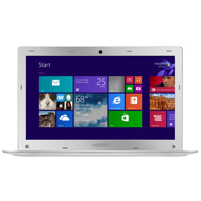 

Shenzhou HASEE elegant -3000S1 14-inch super laptop N3160 4G 256GB NGFFSSD silver white