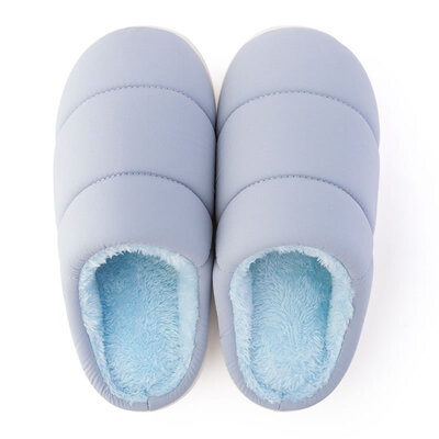 

Park West POSEHOME simple parent-child plush slippers plush slippers light warm female female 2001 Light green 38-39