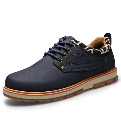 

low cut leather shoes, Breathable casual shoes, Men's shoes