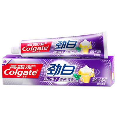 

Colgate ice cream toothpaste 120g Longjing lime new&old packaging randomly distributed