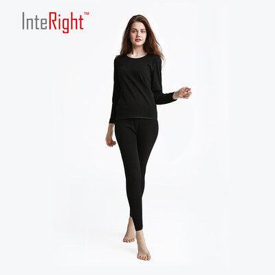 

Ms INTERIGHT plus cashmere thickening woolen underwear black L