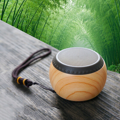 

Wireless Bluetooth Speaker Mini Drum Shape ABS Noise Reduction Bass Sound Speaker 580772