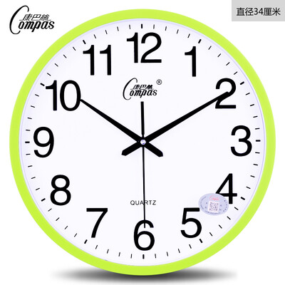 

Cntomlv 14 inch fashion simple wall clock Bedroom sitting room office mute clock watch creative quartz clock