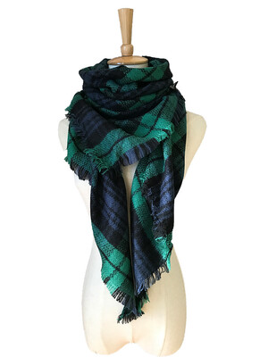 

2017 fashion new colorful size grid square towel double scarf scarf scarf shawl