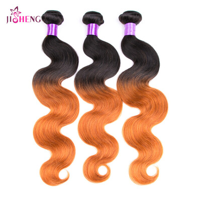 

Peruvian Virgin Human Hair Weave 3 Bundles Human hair Ombre Wave
