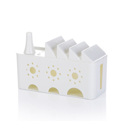 

Creative Living Housekeeping Organization Storage Tools Plastic Set-top Box Router Storage Box B69