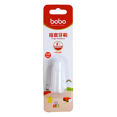 

Bobo finger toothbrush 6M random colors