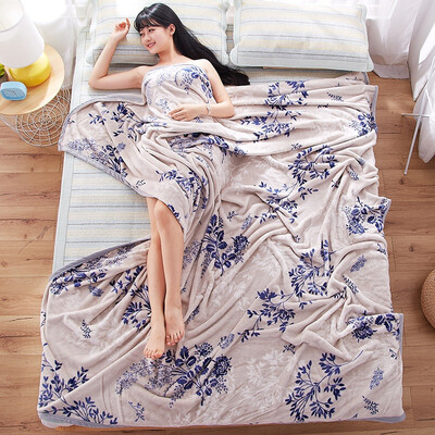 

Avril AVIVI blanket home textile coral fleece blanket winter nap towel was flannel blanket thickening mink velvet elegant fragrance 18 kg 15 2M