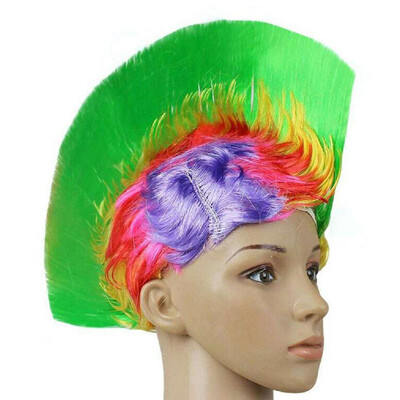 

Fashionable Hallowmas Masquerade Punk Mohawk Mohican hairstyle Cockscomb Hair