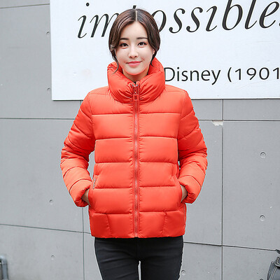 

2017 winter new Korean casual wear thick cotton jacket jacket collar down jacket cotton jacket short jacket