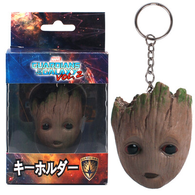 

New Creative Guardians of the Galaxy Vol.2 Baby Groot 3" Key Chain Figure Statue Gift Toy children baby toys