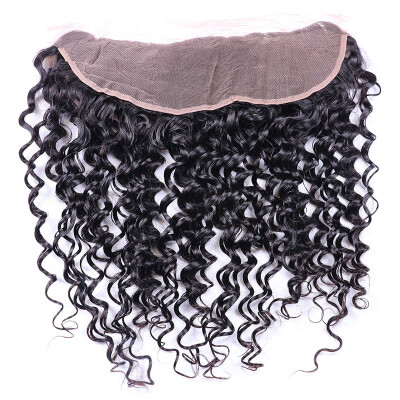 

Indian Deep Wave With Frontal Closure 7a Indian Virgin Hair With Frontal Closure Hair Bundles With Lace Closures Deep Wave