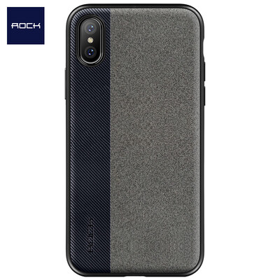 

Rock (ROCK) Apple X / 10 Mobile Shell iPhoneX / 10 Обложка All-inclusive Soft Shell Element Pro Series Blue