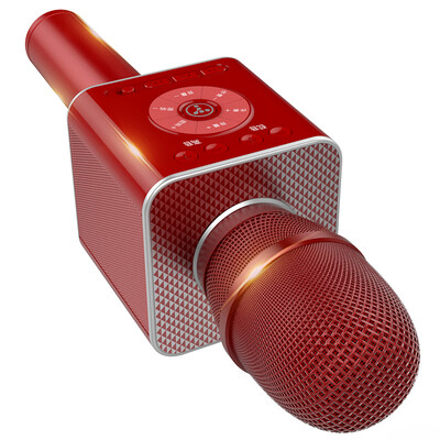 

Tucson 04 mobile phone microphone K song sing it all K song Bluetooth wireless microphone anchor live microphone special honor red