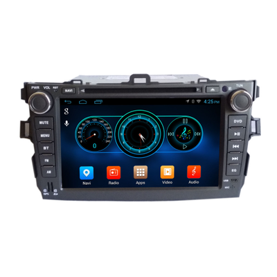

Quad Core 1024*600 Android wifi 8" In dash head unit car dvd player gps nav for corolla 2008-2011 16G Nand Flash