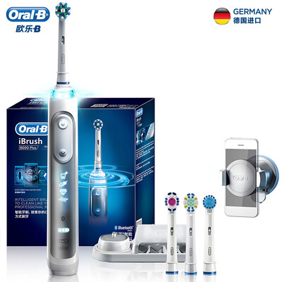 

Braun Oral B iBrush8000 Plus 3D звуковая волна Bluetooth смарт электрическая зубная щетка