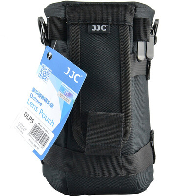 

JJC DLP-5 lens bag lens case protective cover for 70-200mm f 4 Nikon small bamboo Canon small white&70-300mm f 4-56 L thick anti-collision waterproof