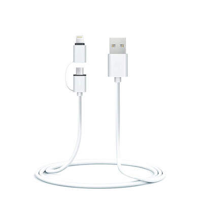 

TOURMAX mobile phone charging cable Apple Android Type-C data cable 3 in 1 charging cable for iphone6s 7 8x millet Huawei