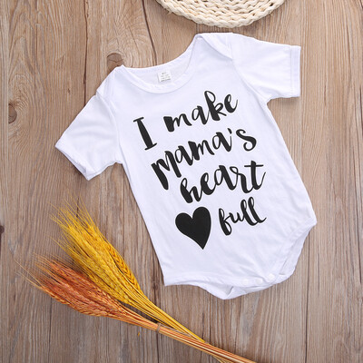 

Cotton Newborn Baby Boys Girls Infant Romper Jumpsuit Bodysuit Clothes One-piece