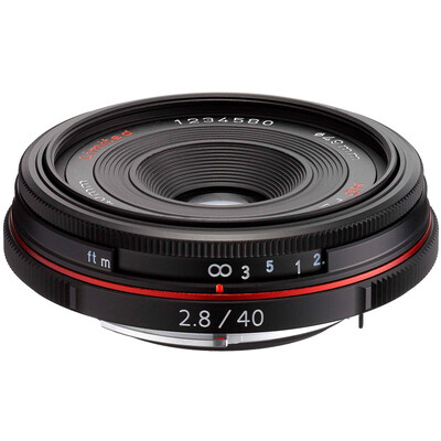 

PENTAX HD DA 40mm F28 LIMITED Fixed-focus HD HD coating anti-ghosting anti-glare unique cookie head design Silver